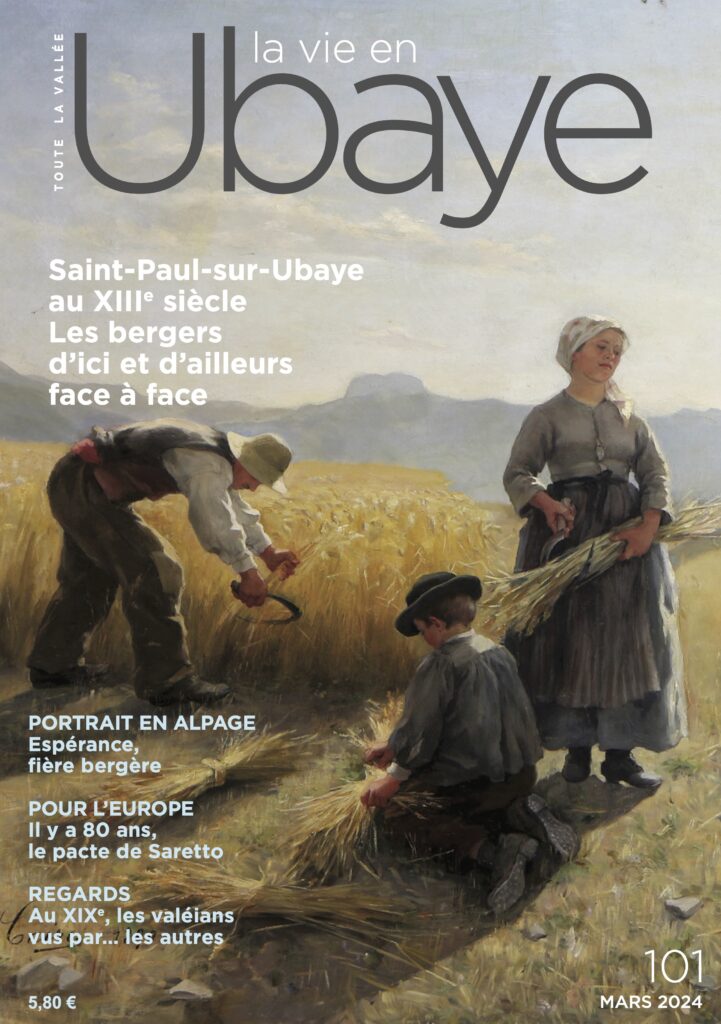 Couverture du numéro 101 de La Vie en Ubaye