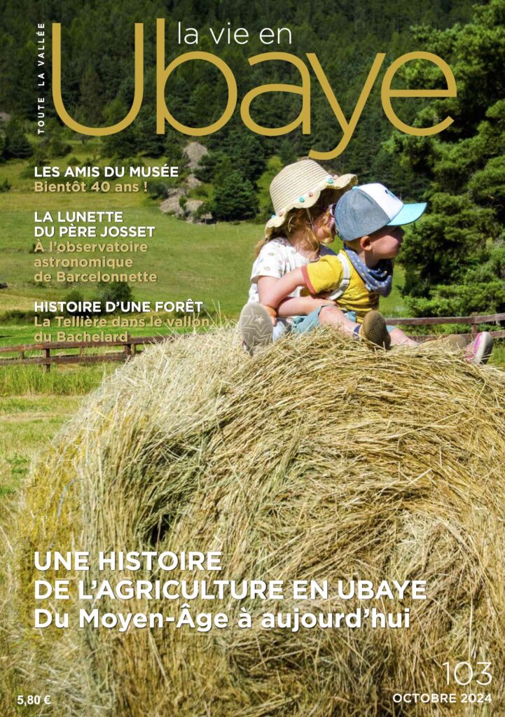 Couverture du numéro 103 de La Vie en Ubaye (Toute la vallée)